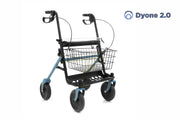 Rollator in acciaio