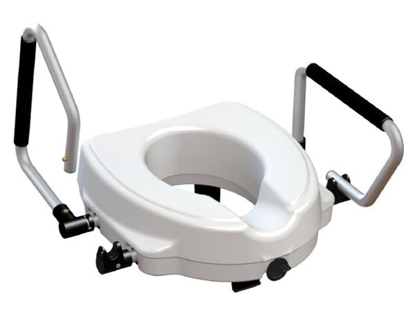 Rialzo WC con braccioli ribaltabili